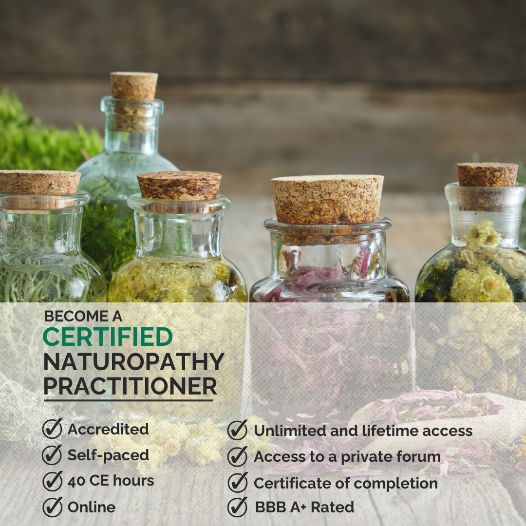 Benefits of our Naturopathy Practitioner Course.