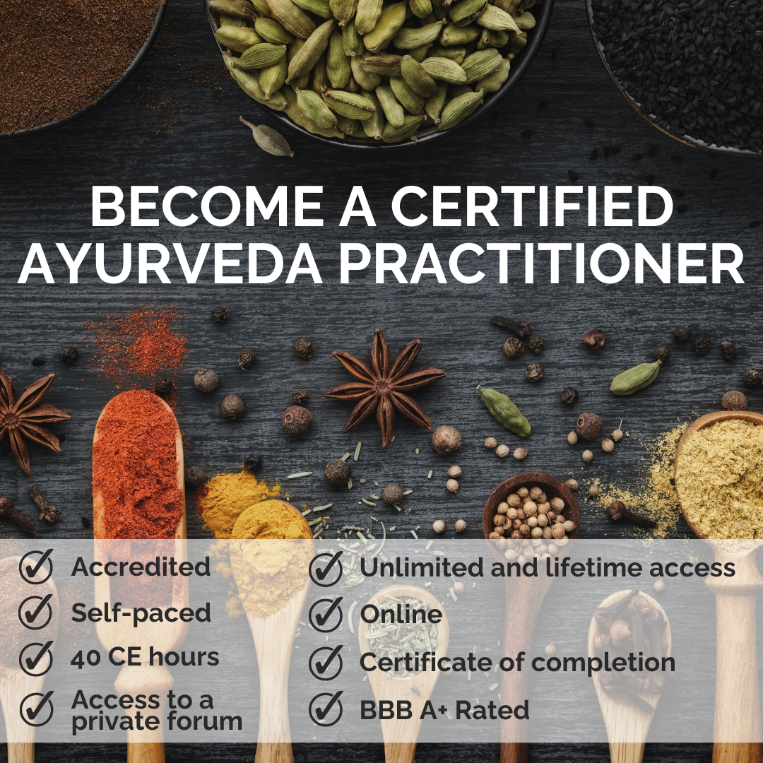 Benefits of our Ayurveda Practitioner Course.