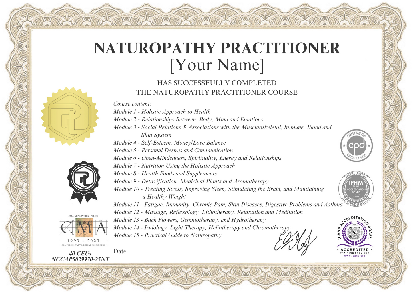 Embrace Holistic Healing: Join Our Naturopathy Practitioner Certification Course